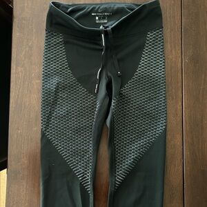 Nike Black and Gray Leggings